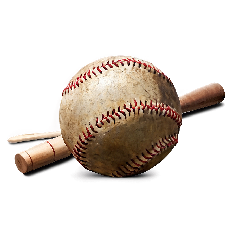 Worn Texture Baseball Png 56 PNG Image