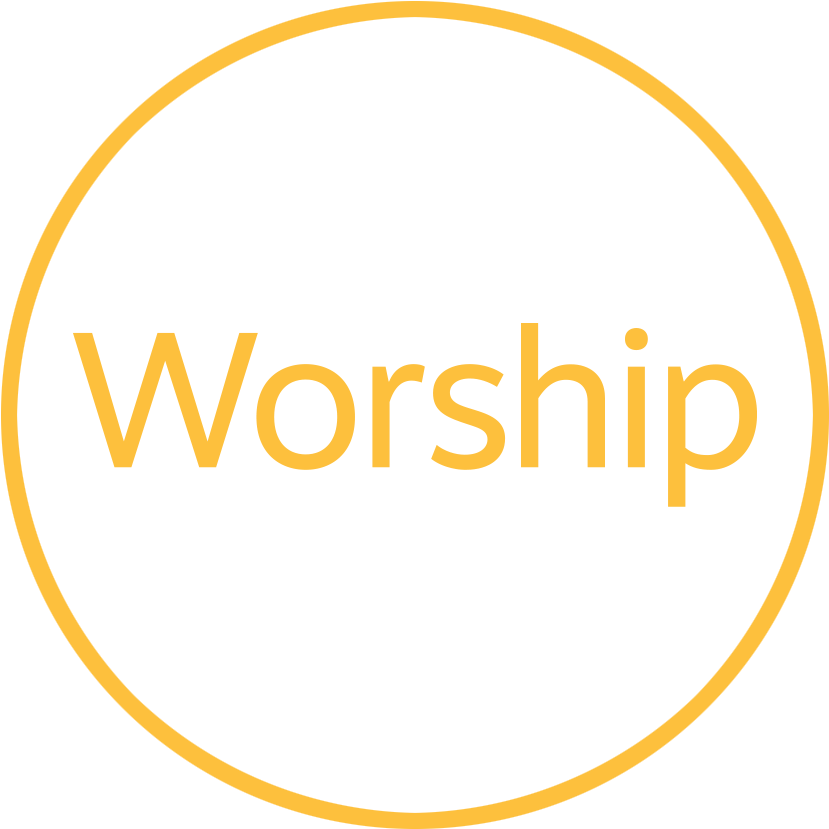 Worship Logo Design PNG Image