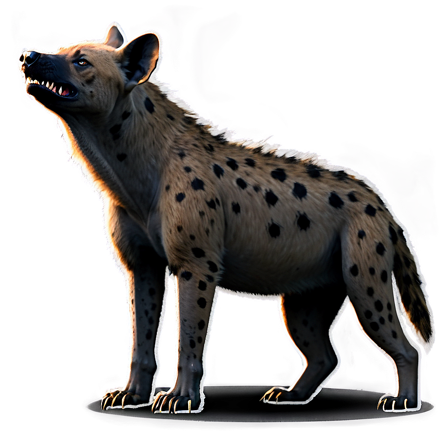 Wounded Hyena Survivor Png Wyy PNG Image