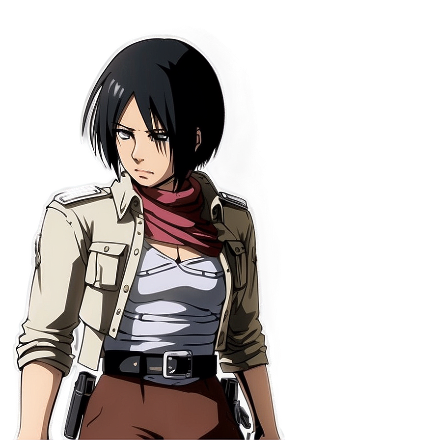 Wounded Mikasa Ackerman Png 06242024 PNG Image