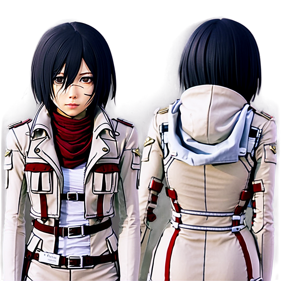 Wounded Mikasa Ackerman Png 06242024 PNG Image