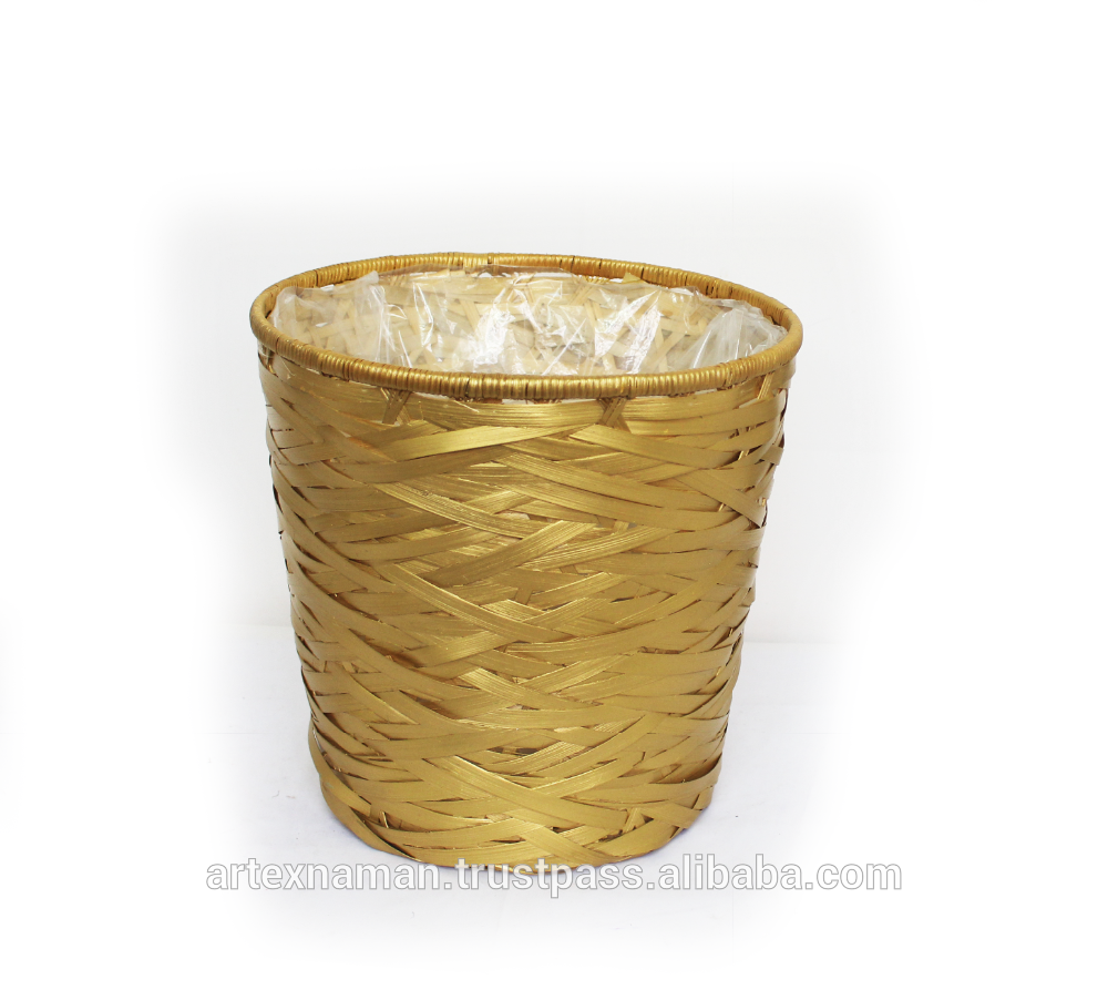 Woven Basket Container PNG Image