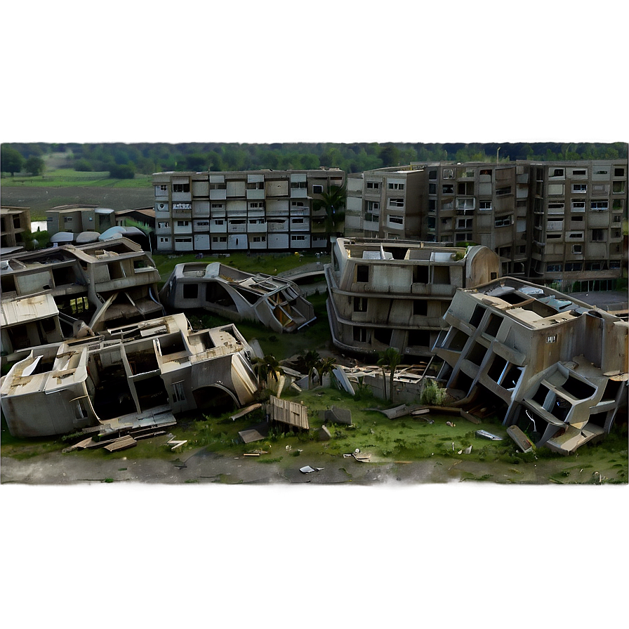 Wrecked City Outskirts Png 34 PNG Image