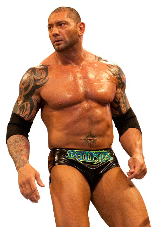 Wrestler_ Batista_ In_ Ring_ Attire PNG Image