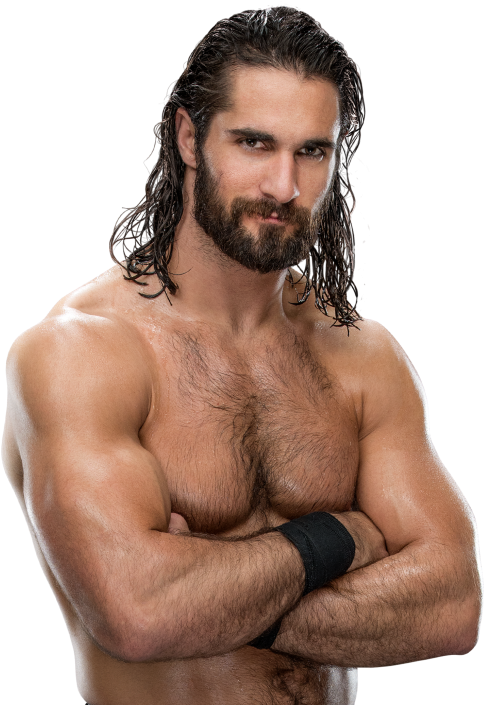 Wrestler Seth Rollins Portrait PNG Image