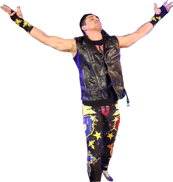 Wrestler Victory Pose PNG Image