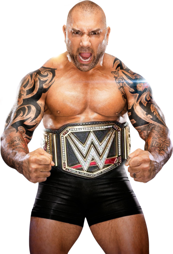 Wrestler_with_ Championship_ Belt PNG Image