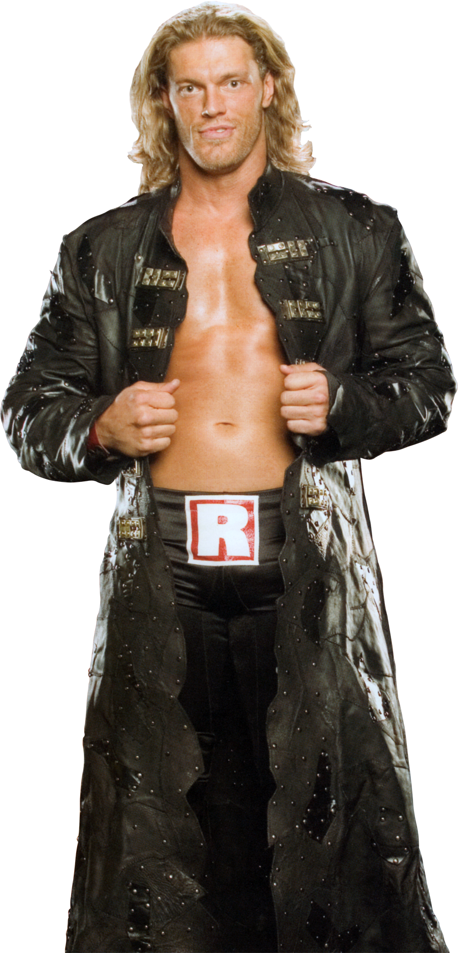 Wrestler_with_ R_ Rated_ Superstar_ Belt_ Buckle PNG Image