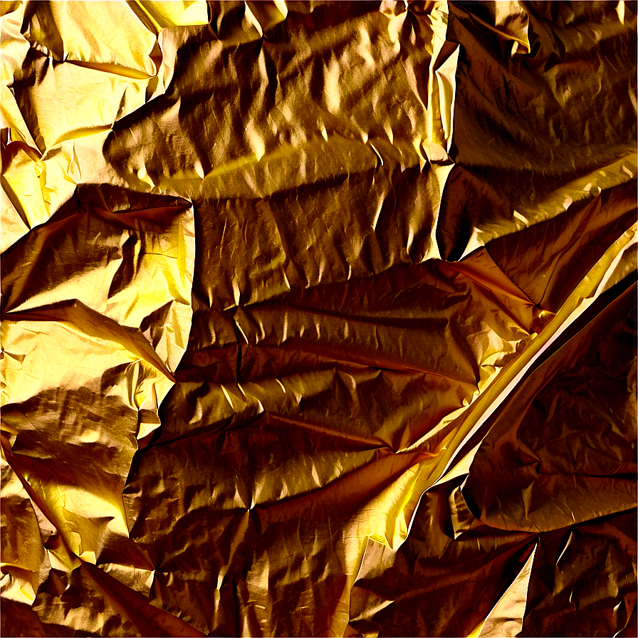 Wrinkled Gold Paper Texture Png 74 PNG Image