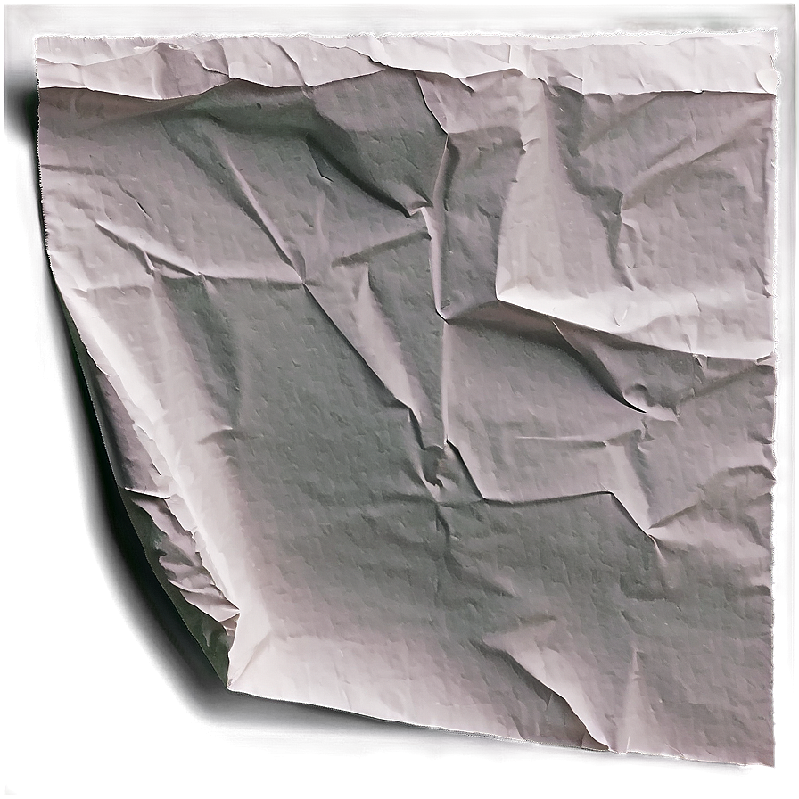 Wrinkled Paper With Ink Stains Png Bii PNG Image