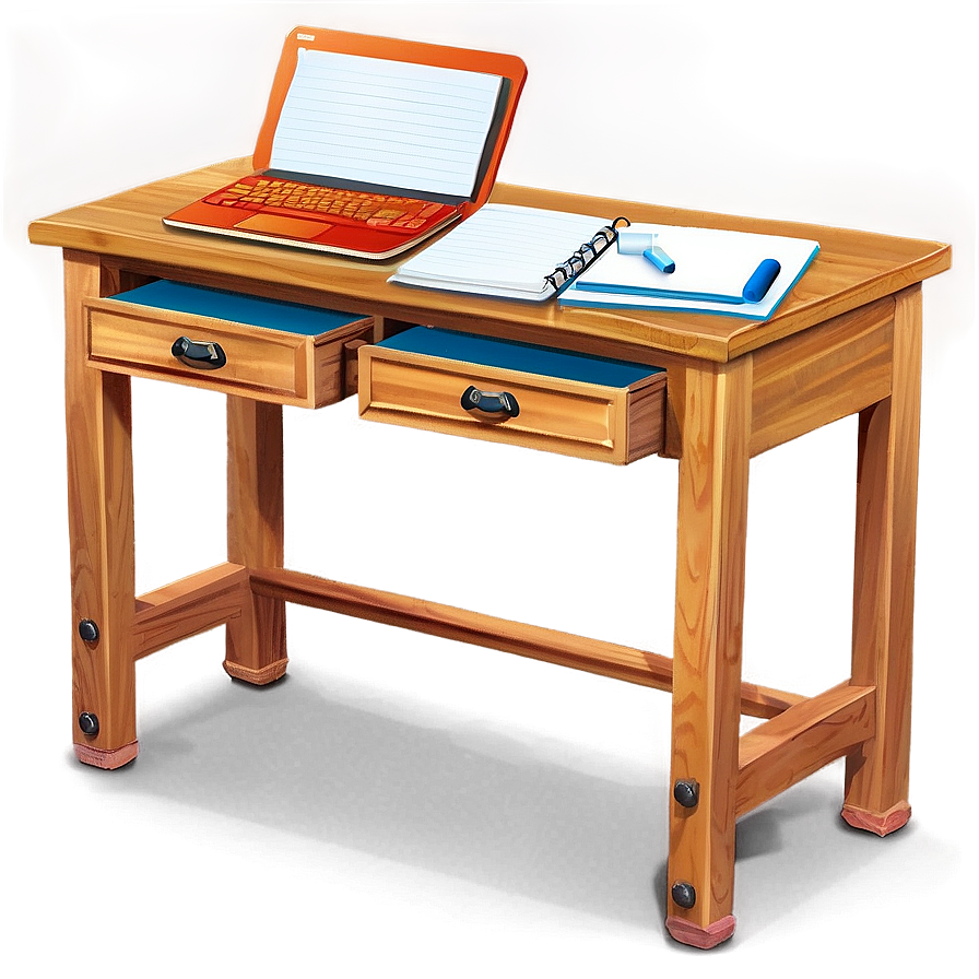 Writing Workshop Desk Png Jmg15 PNG Image