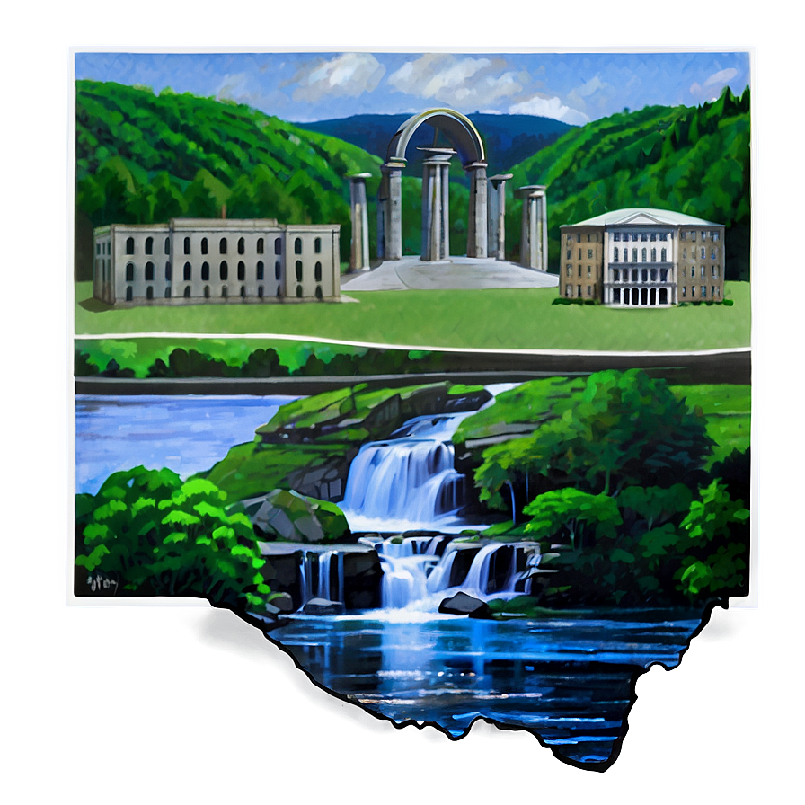 Wv Historical Landmarks Png 06282024 PNG Image