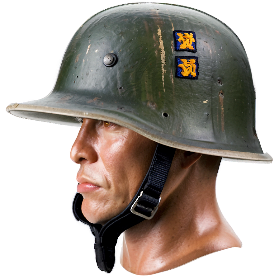 Ww2 Combat Helmet Design Png 06132024 PNG Image