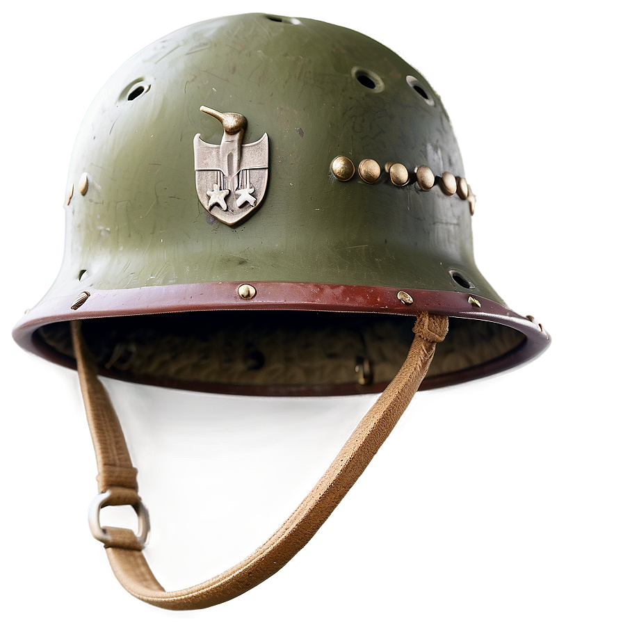 Ww2 Helmet Badge Design Png 06132024 PNG Image