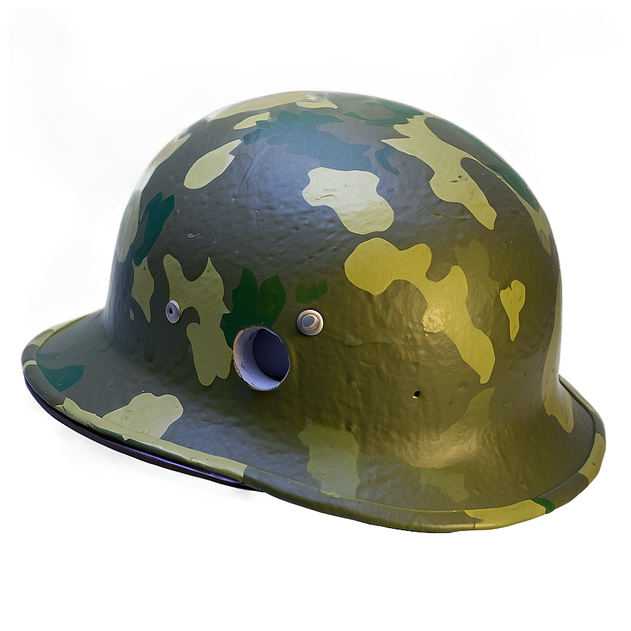 Ww2 Helmet Camouflage Png 06132024 PNG Image