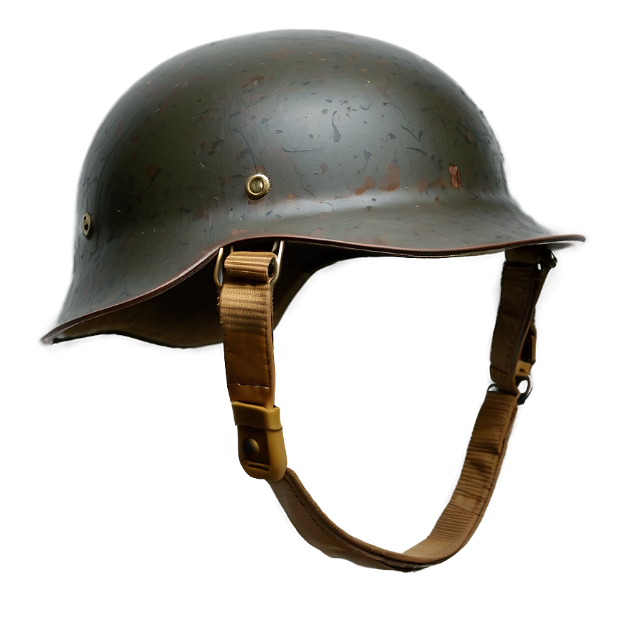 Ww2 Helmet With Scar Png 46 PNG Image