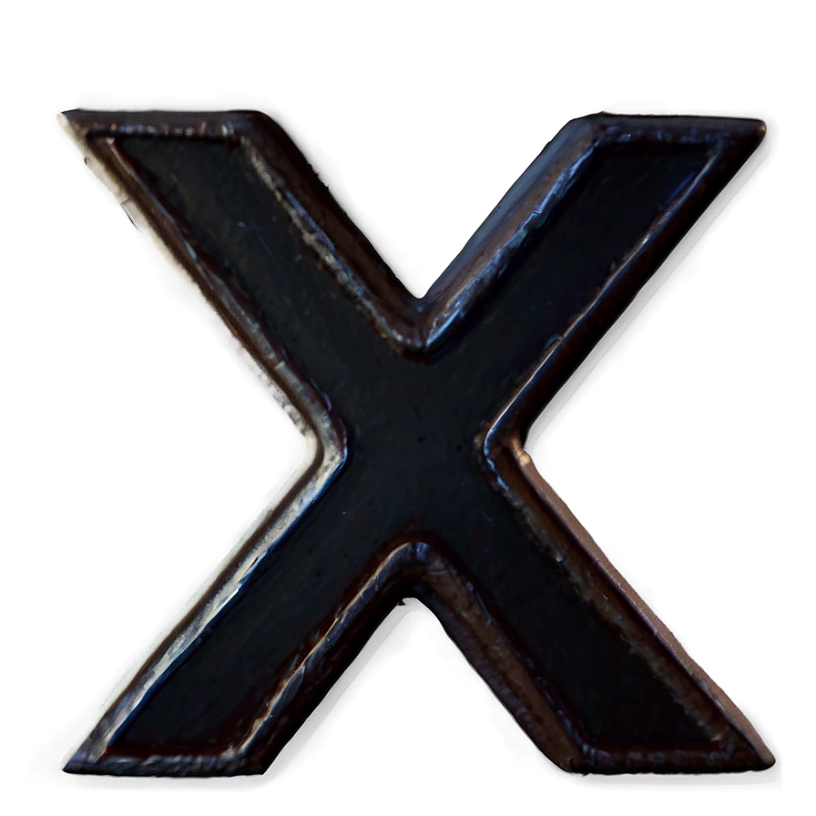 X Mark With Border Png Ohp57 PNG Image