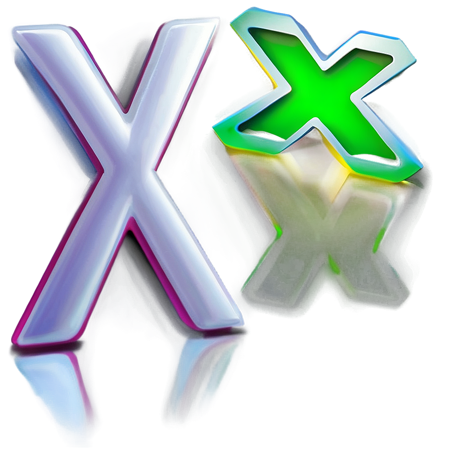 X Mark With Highlight Png Axc PNG Image