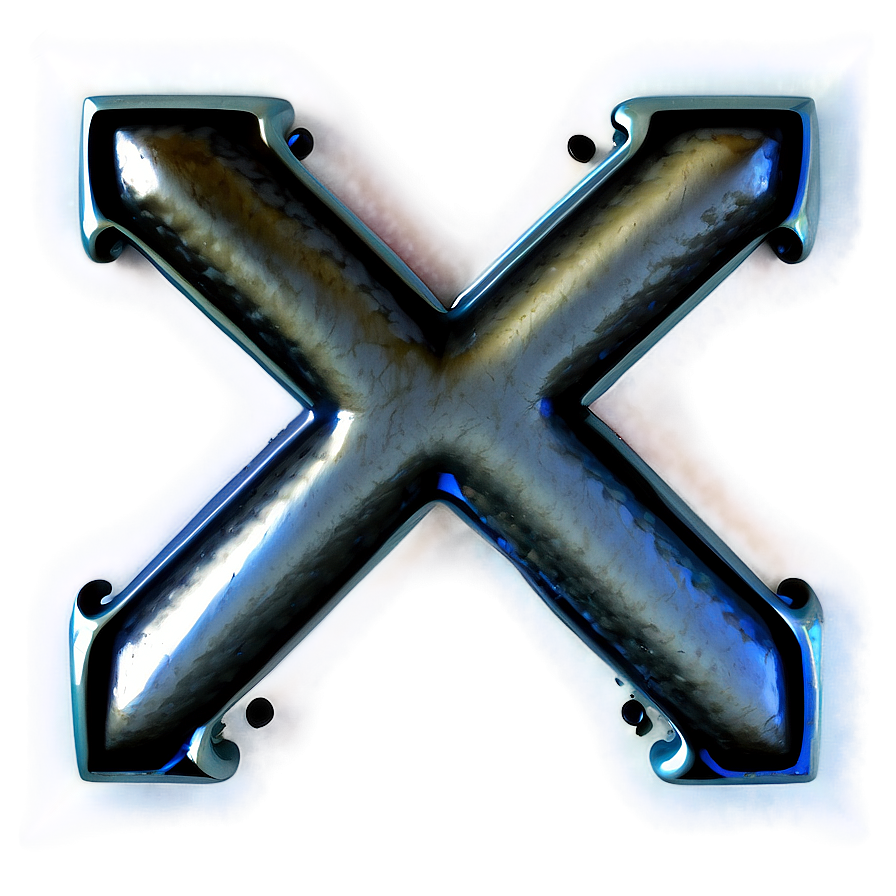 X Mark With Rays Png Nlx PNG Image