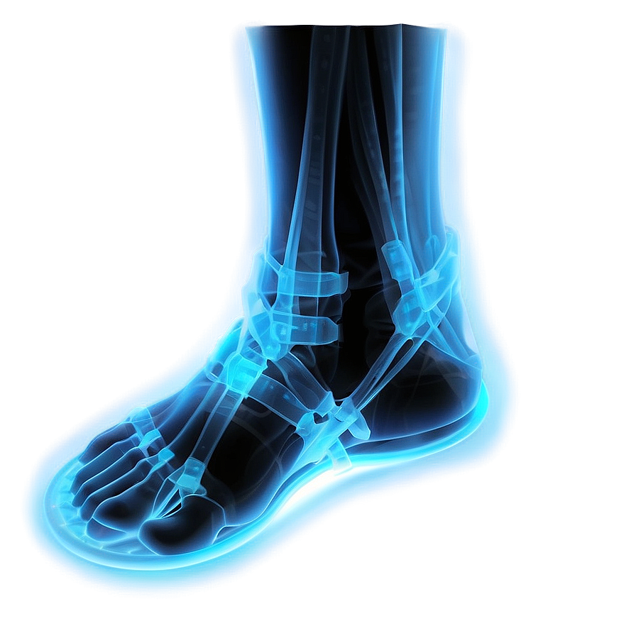 X Ray Of Footwear Png Ybx PNG Image