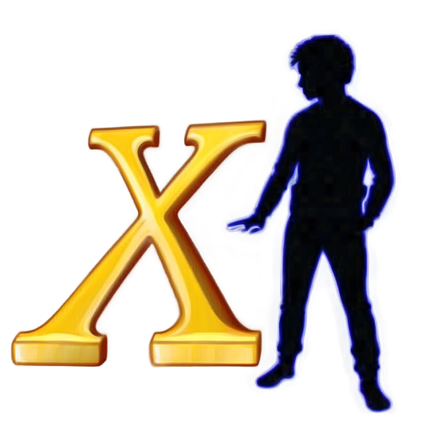 X Silhouette Transparent Png 32 PNG Image