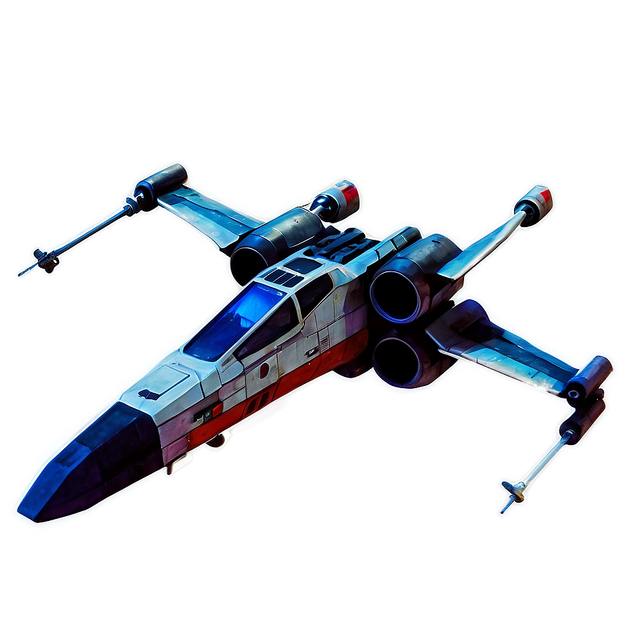 X-wing Fighter Silhouette Png 05232024 PNG Image