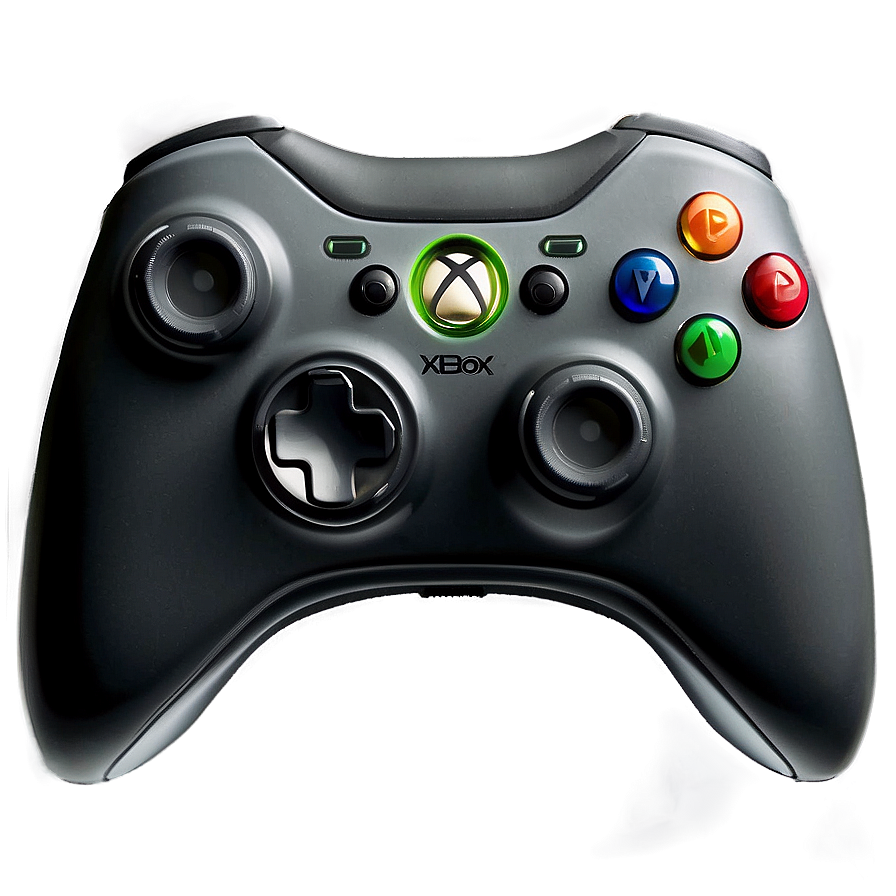 Xbox 360 Console Buttons Layout Png Yue PNG Image