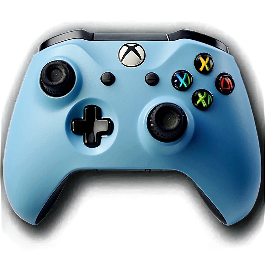 Xbox Controller Blue Fade Png 10 PNG Image