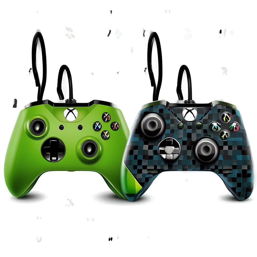 Xbox Controller Minecraft Creeper Png 05252024 PNG Image