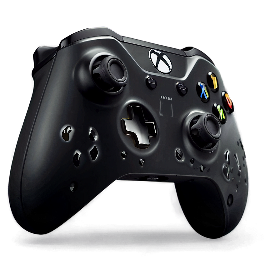 Xbox Controller Phantom Black Png Wfu21 PNG Image