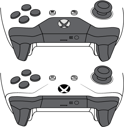 Xbox Controller Vector Illustration PNG Image