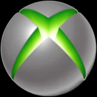 Xbox Logo Spherical Design PNG Image