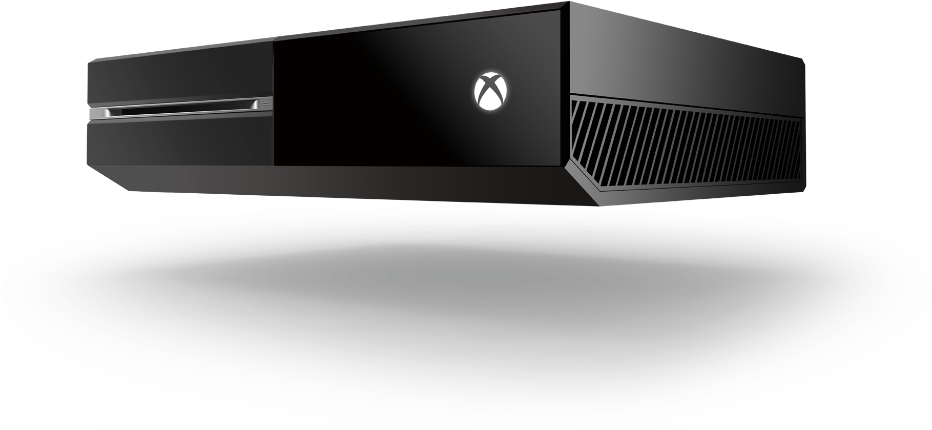 Xbox One Console Black PNG Image