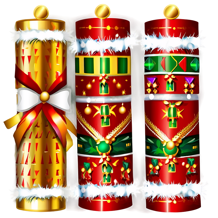 Xmas Crackers Clipart Png Gtf40 PNG Image