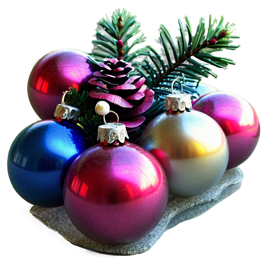 Xmas Festive Table Centerpiece Png 06242024 PNG Image