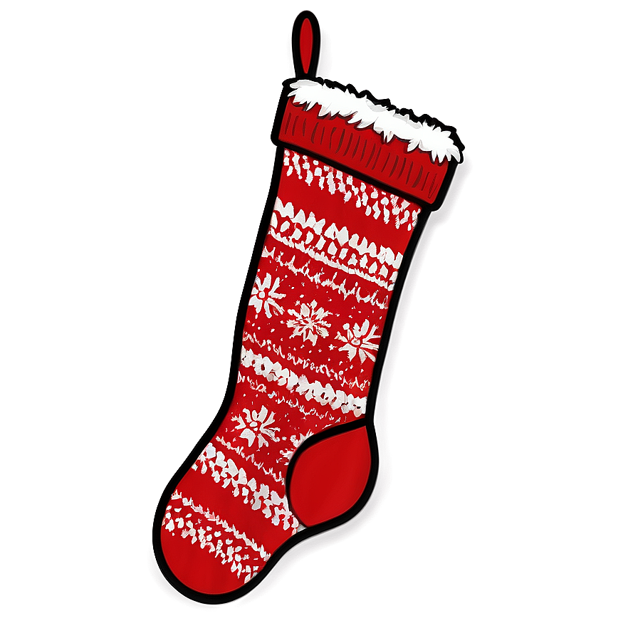 Xmas Knit Stocking Patterns Png Vqr32 PNG Image