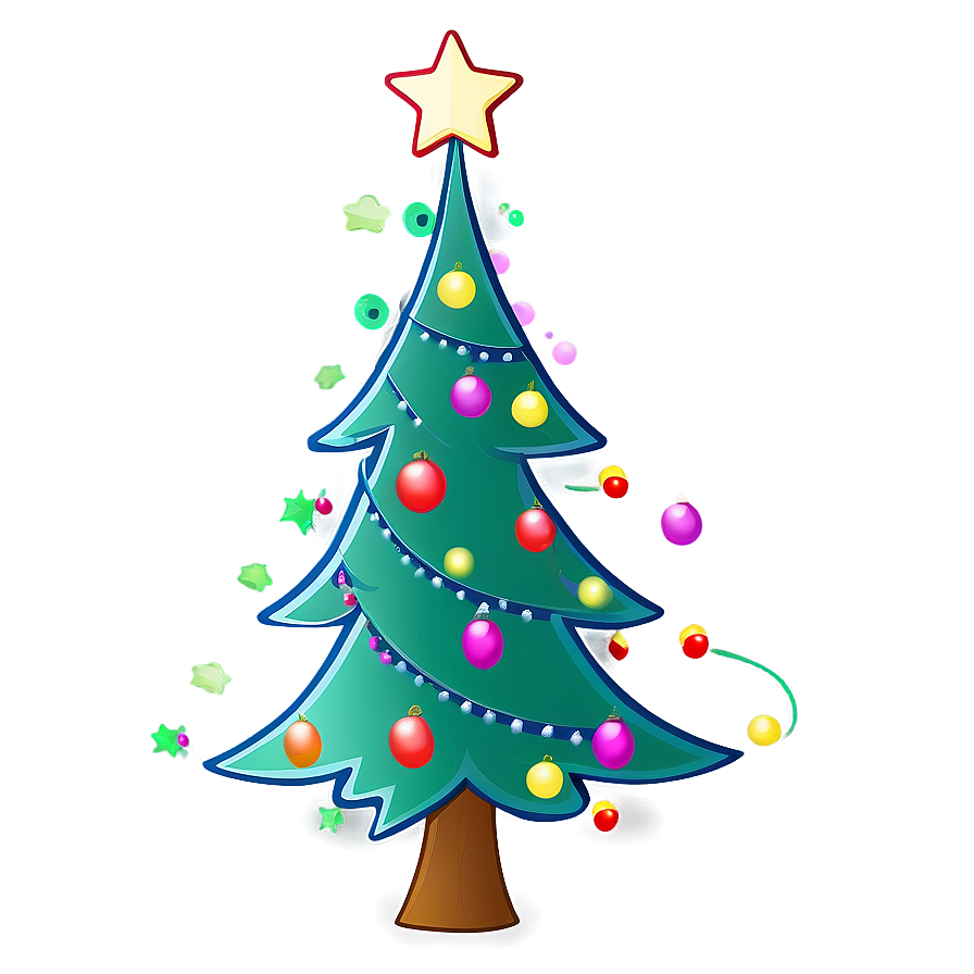 Xmas Tree Clipart Collection Png 06292024 PNG Image