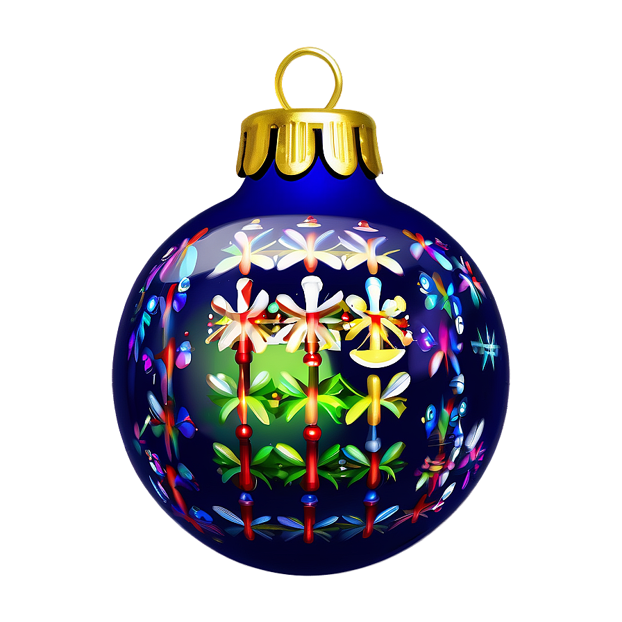 Xmas Tree Ornaments Png Iph56 PNG Image