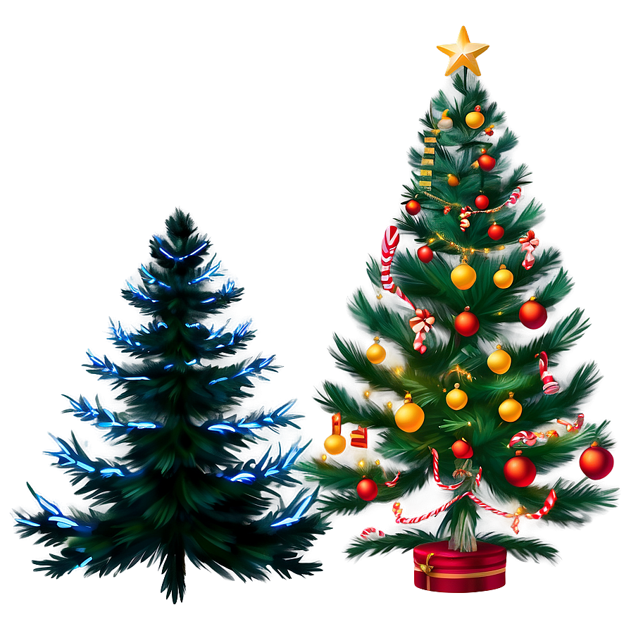 Xmas Tree Sketch Png Gru PNG Image