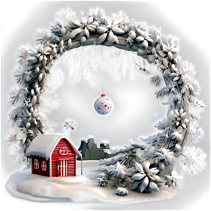 Xmas Winter Wonderland Png Psf96 PNG Image