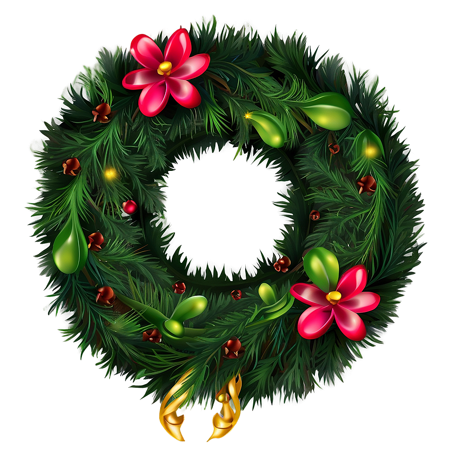 Xmas Wreath Png 49 PNG Image