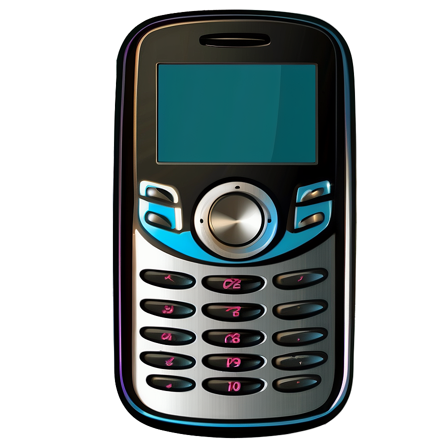 Y2k Mobile Phone Vector Png 11 PNG Image