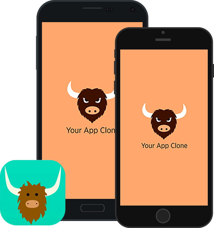 Yak App Clone Branding PNG Image