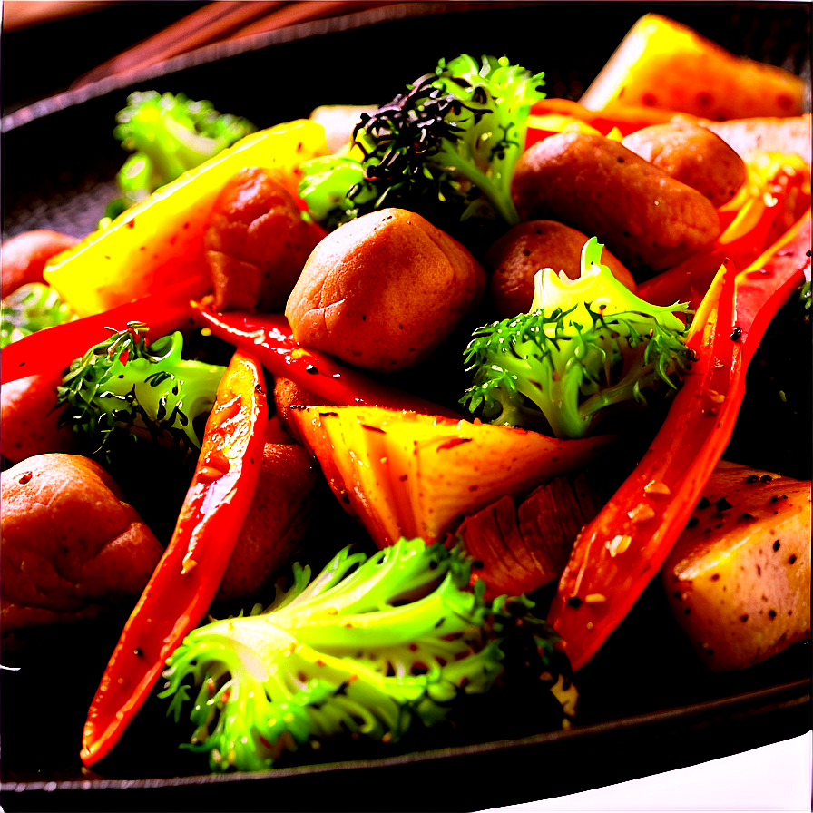 Yam Stir Fry Png Ppv99 PNG Image