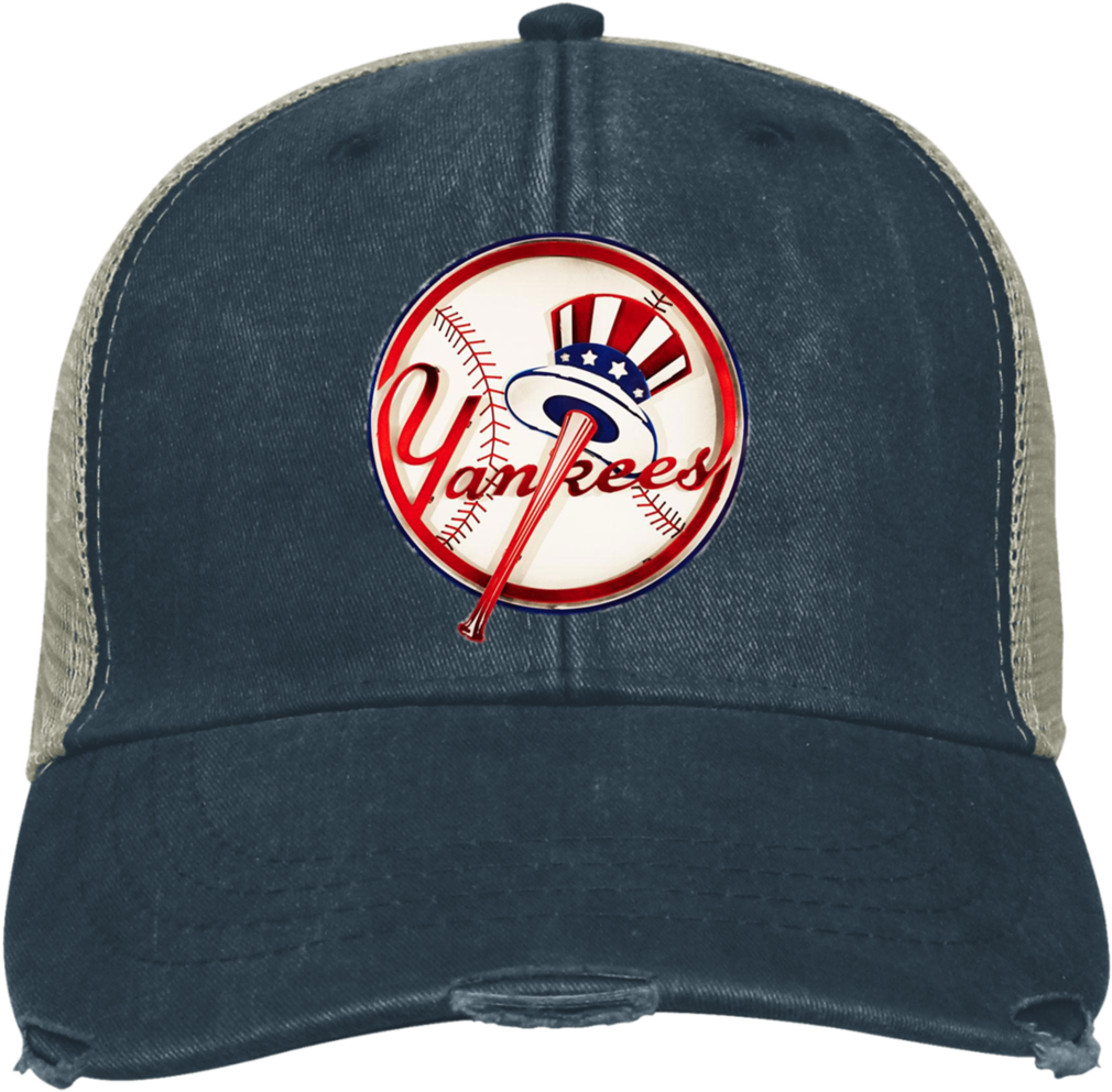 Yankees Baseball Cap Design PNG Image