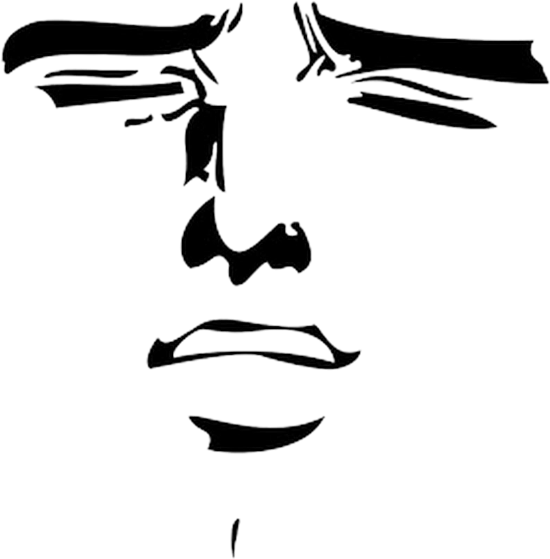 Yaranaika Face Outline PNG Image