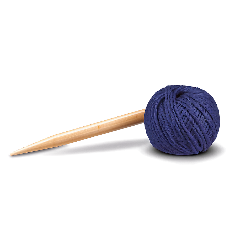 Yarn Ball And Crochet Hook Png Son51 PNG Image