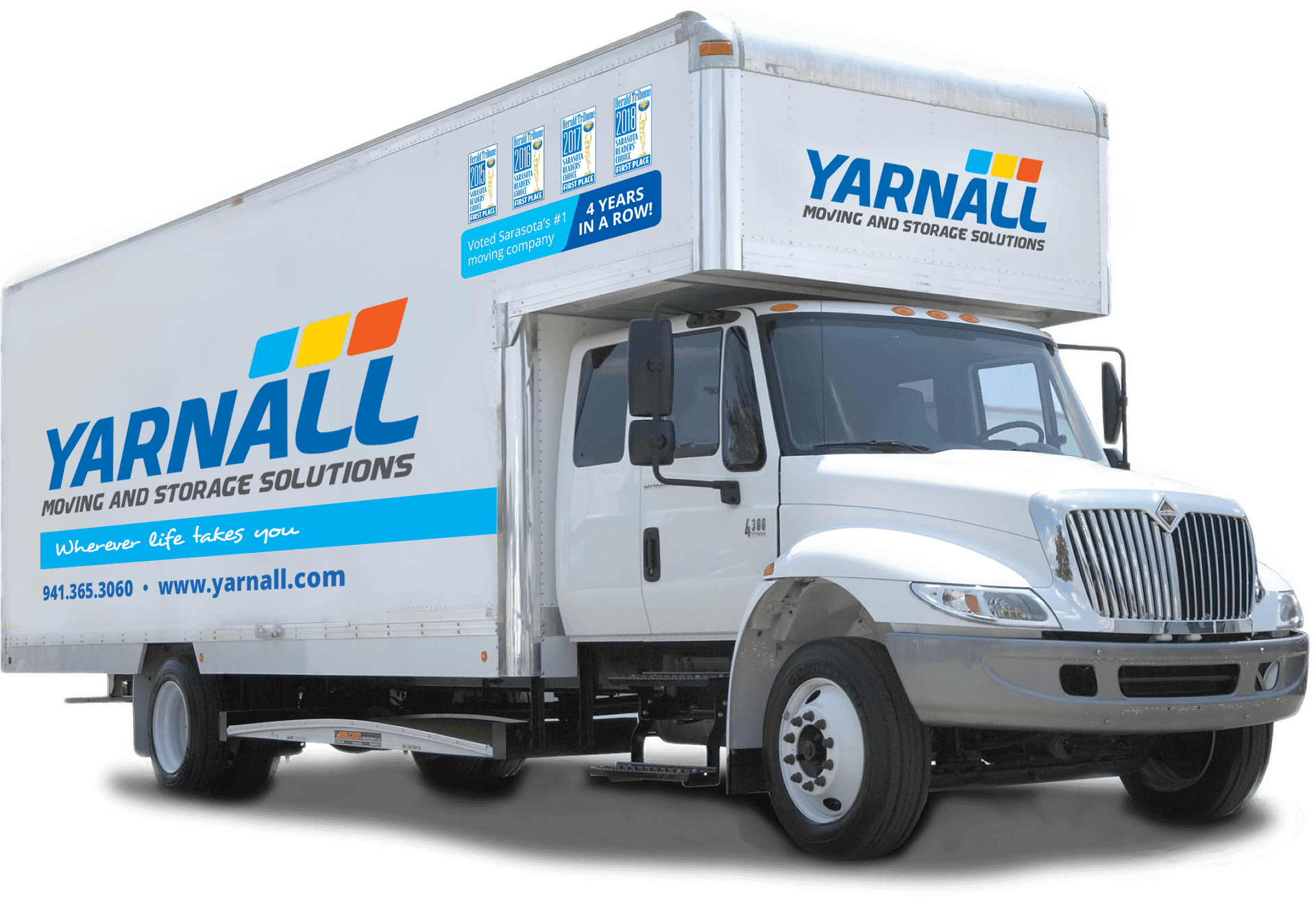 Yarnall Moving Storage Truck PNG Image