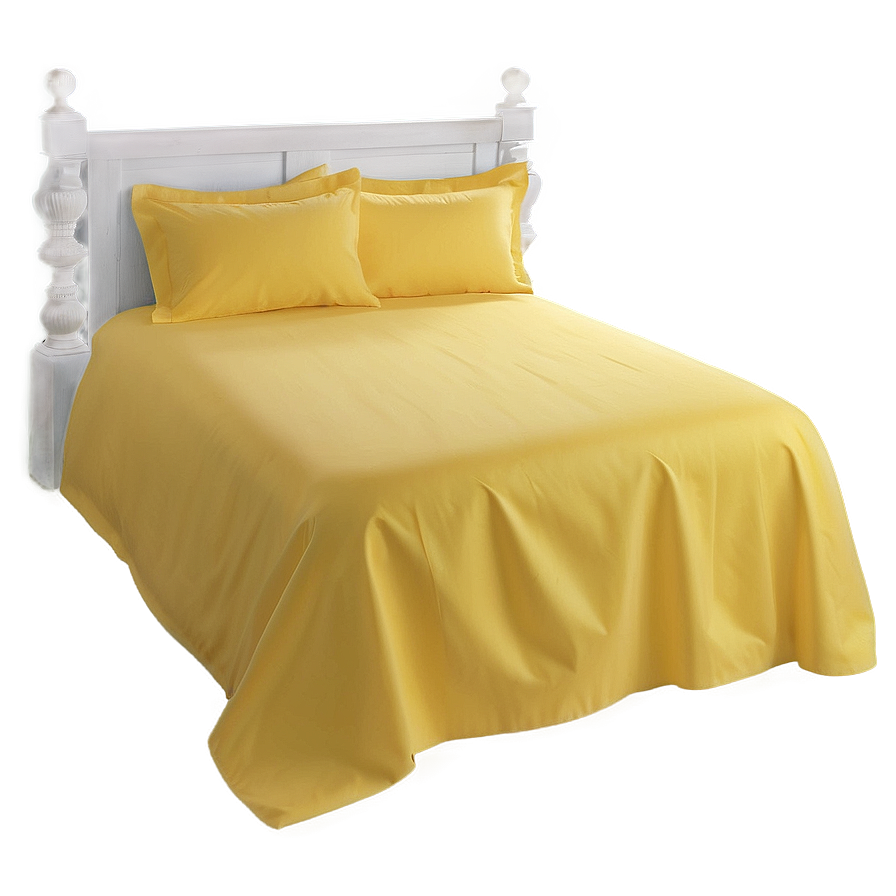 Yellow Bed Sheets Png 77 PNG Image