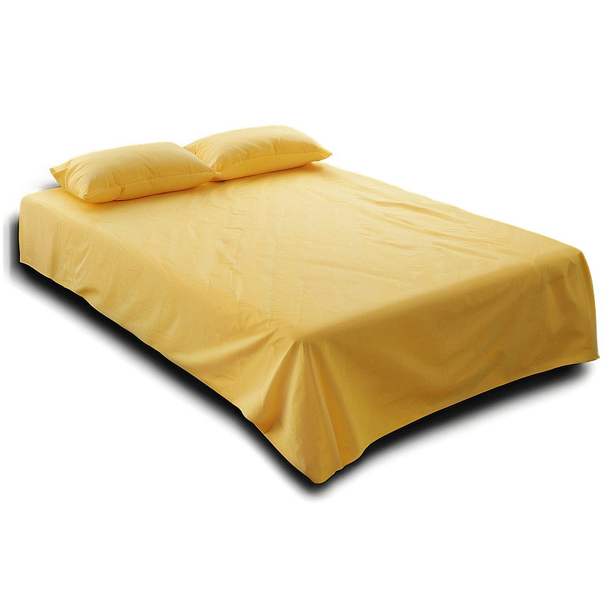 Yellow Bed Sheets Png Aep PNG Image